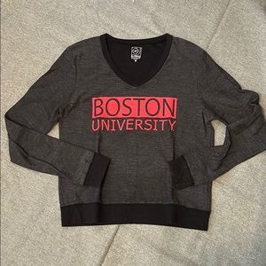 Boston University VNeck French Terry Sweatshirt